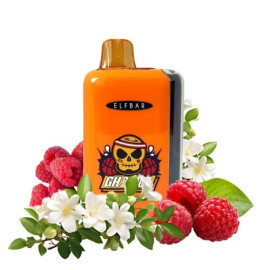 Одноразова електронна сигарета Elf Bar GH Jasmine Raspberry (Жасмін Расбері) 23000 тяг