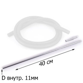 AMY Силіконовий шланг Deluxe Aluminium Long Crystal