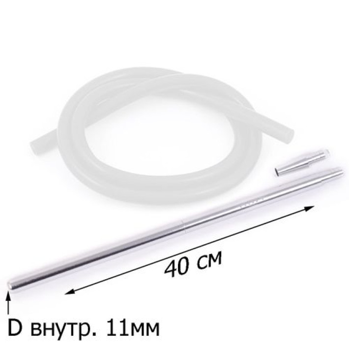 AMY Силіконовий шланг Deluxe Aluminium Long Crystal