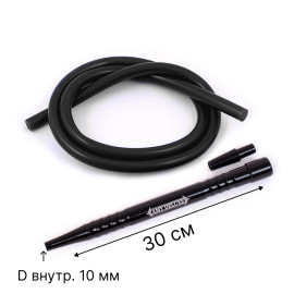 AMY Силіконовий шланг Deluxe Aluminium Black