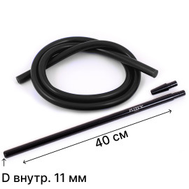 AMY Силіконовий шланг Deluxe Aluminium Long Black