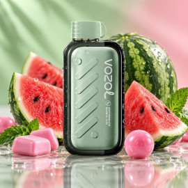 Одноразова електронна сигарета Vozol Gear Shisha Watermelon Bubble Gum 50000 тяг