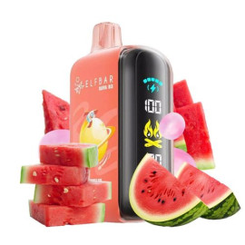 Одноразова електронна сигарета Elf Bar Raya D3 Watermelon Bubble Gum 25000 тяг