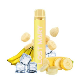 Одноразова електронна сигарета Lost Mary CM Banana Ice (Банана Айс) 1500 тяг