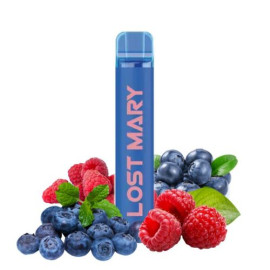 Одноразова електронна сигарета Lost Mary CM Blueberry Sour Raspberry (Блюбери Сауер Распбері) 1500 тяг