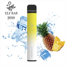 Одноразова електронна сигарета Elf Bar TE Pineapple Ice (Пайнэппл Айс) 2000 тяг
