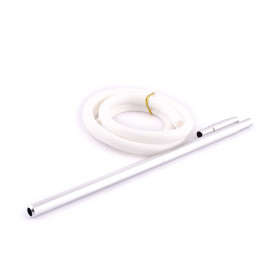 AMY Силіконовий шланг Aluminium Long Original White