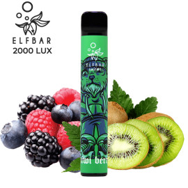 Одноразова електронна сигарета Elf Bar TE Kiwi Berry (Ківі Беррі) 2000 тяг