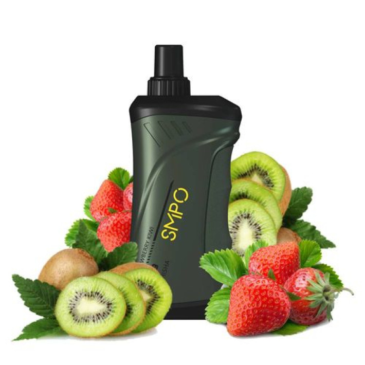 Одноразова електронна сигарета SMPO DL02 Strawberry Kiwi 10000 тяг