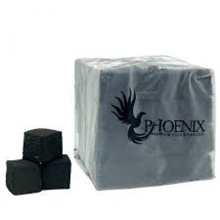 Вугілля кокосове Phoenix 1 кг 64 шт (без коробки)