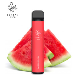Одноразова електронна сигарета Elf Bar Watermelon (Ватермелон) 1500 тяг