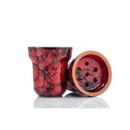 Глиняна чаша Solaris Eva Red-Black