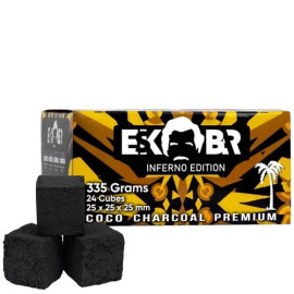 Вугілля кокосове Escobar 0.335 кг 24 шт