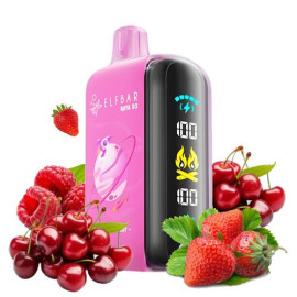 Одноразова електронна сигарета Elf Bar Raya D3 Strawberry Raspberry Cherry 25000 тяг