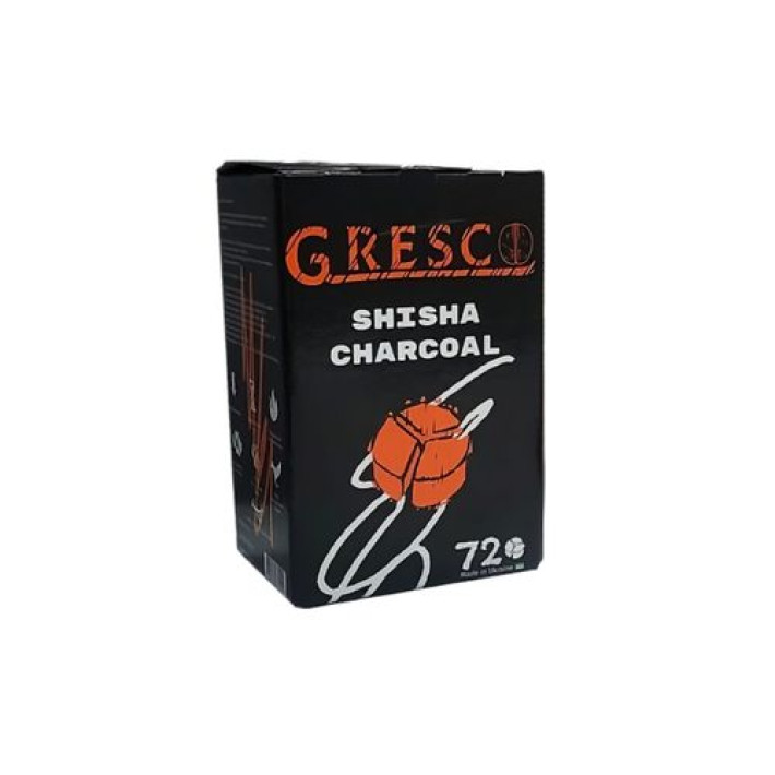 Вугілля горіхове Gresco под калауд 1 кг 72 шт